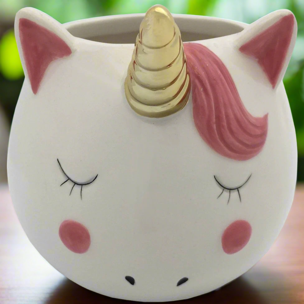 succulent unicorn planter Unicorn Planter