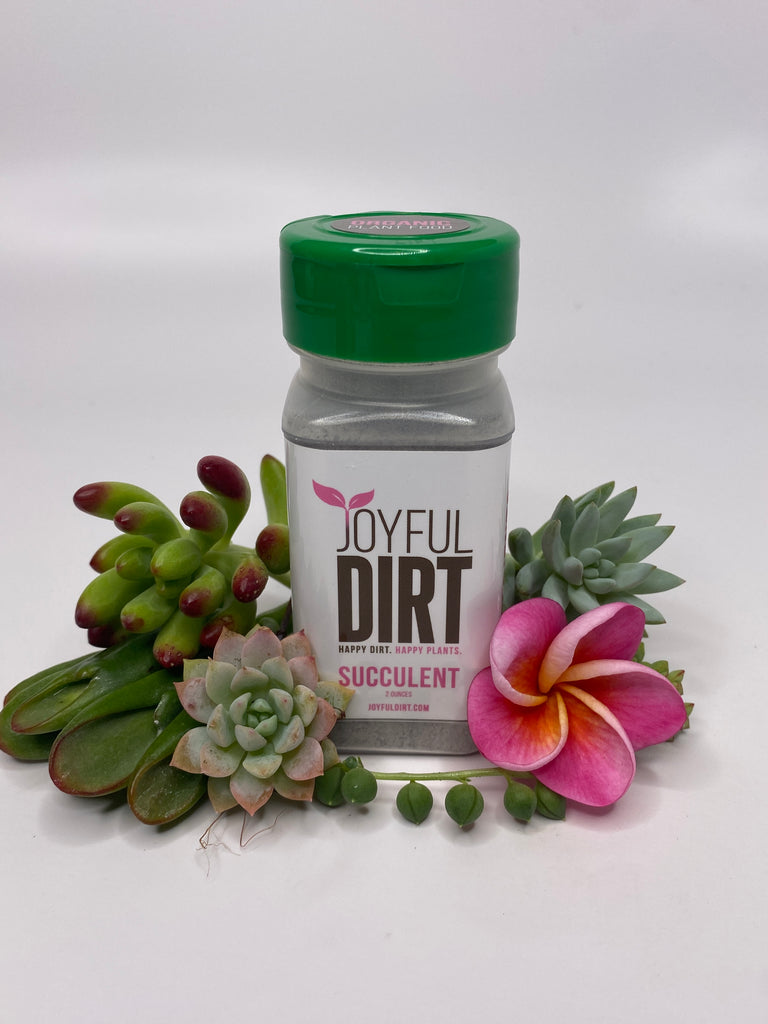 Joyful dirt fertilizer for succulents