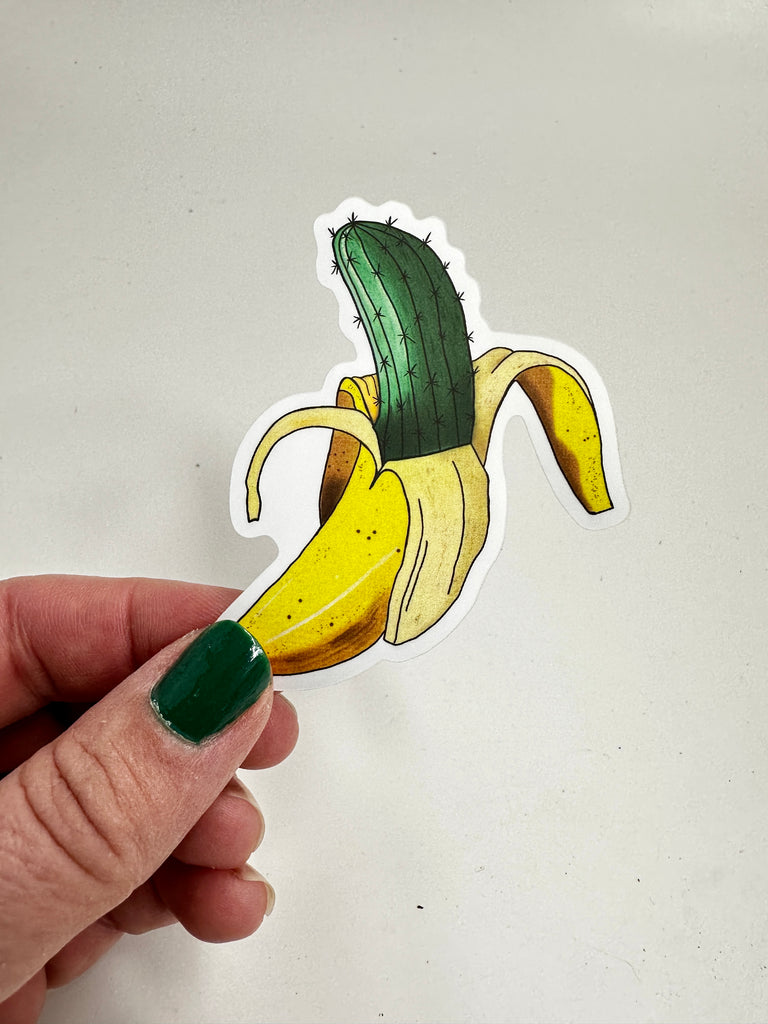 Banana sticker